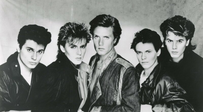 Photo of the members of Duran Duran